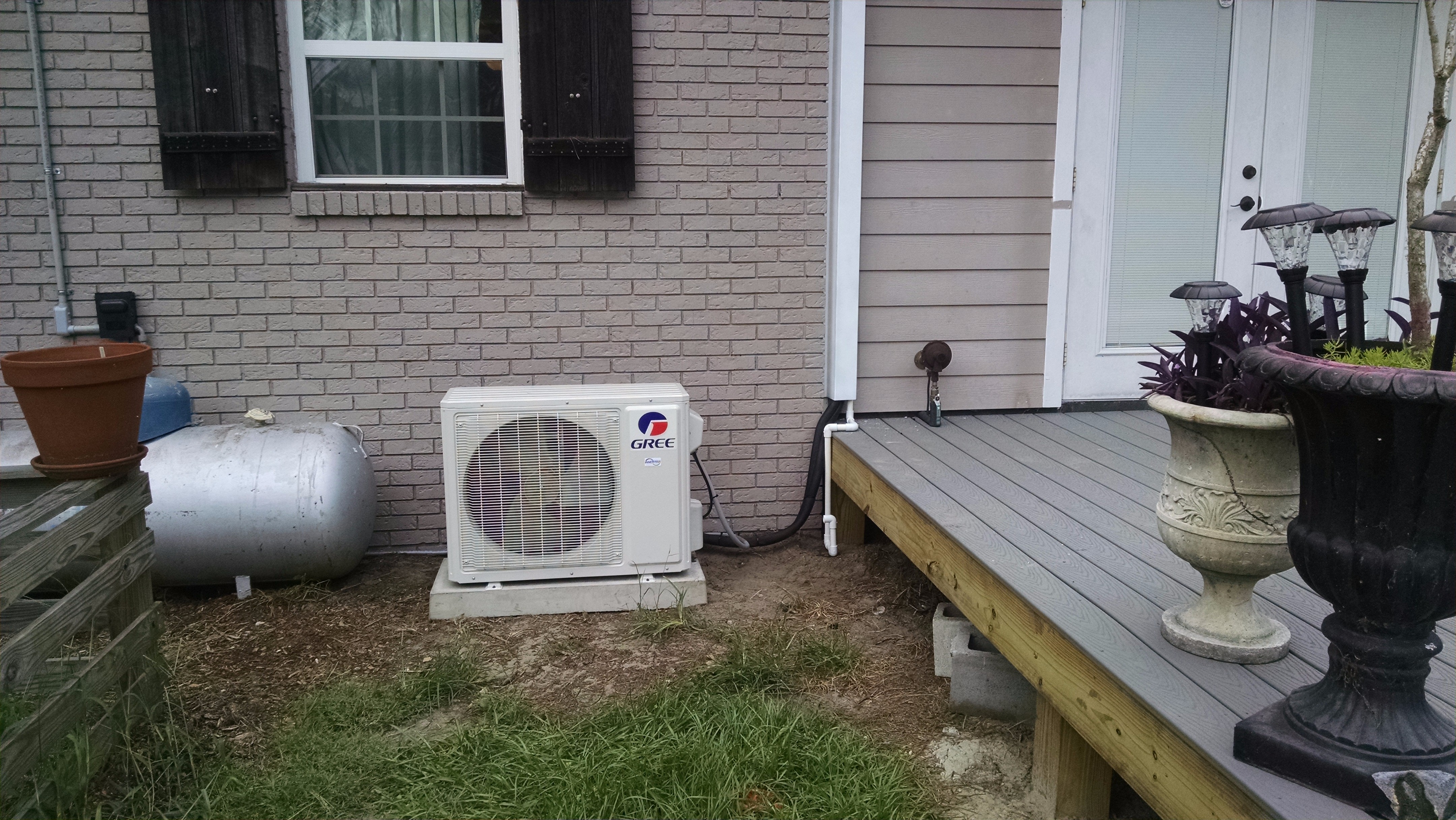 Ductless Installation - Outdoor Unit